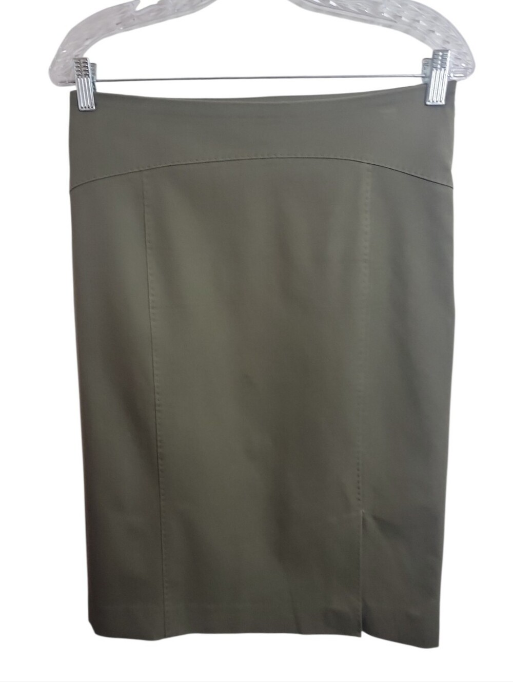 Banana Republic olive green wome n's pencil skirt size 4